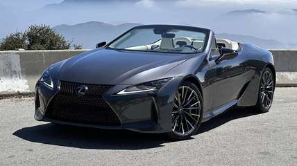 With Its New Touchscreen The Lexus LC 500 Convertible Is Finally The Best Car On Sale